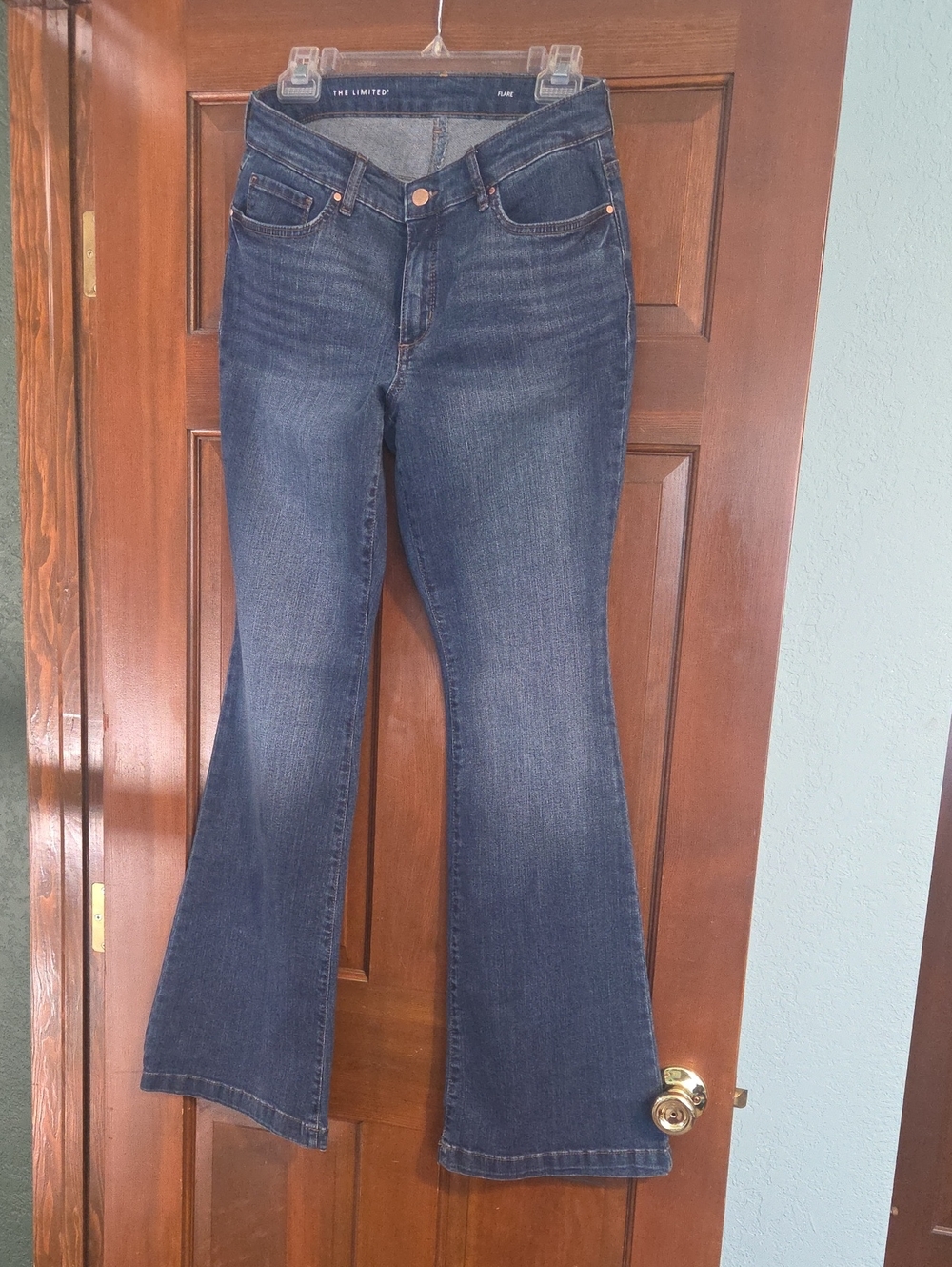 The Limited Women's Indigo Flare Jeans